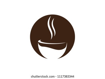 Coffee cup Logo Template vector icon design