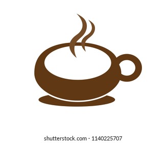 Coffee cup Logo Template vector icon design