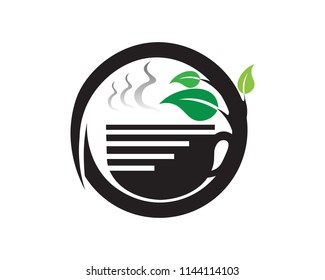 Coffee cup Logo Template vector icon design