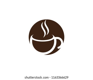 Coffee cup Logo Template vector icon design