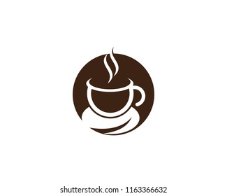 Coffee cup Logo Template vector icon design