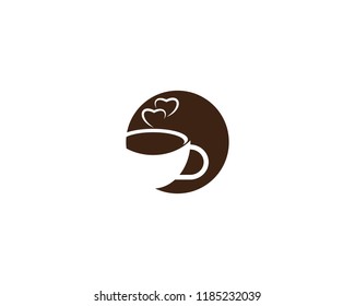 Coffee cup Logo Template vector icon design