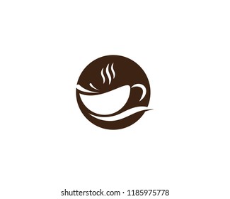 Coffee cup Logo Template vector icon design