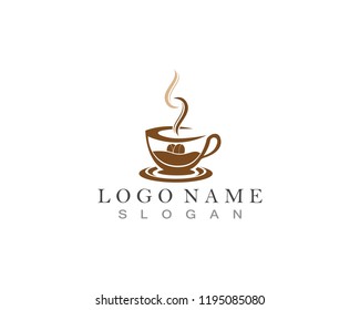 Coffee cup Logo Template vector icon