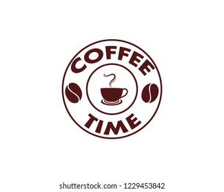 Coffee cup Logo Template vector icon design