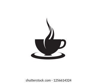 Coffee cup Logo Template vector icon design
