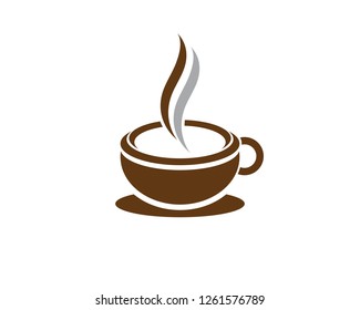 Coffee cup Logo Template vector icon design
