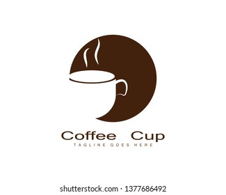 Coffee cup Logo Template vector icon design - Vector