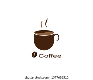 Coffee cup Logo Template vector icon design - Vector