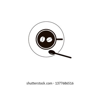 Coffee cup Logo Template vector icon design - Vector