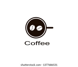 Coffee cup Logo Template vector icon design - Vector