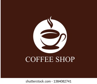 Coffee cup Logo Template vector icon design