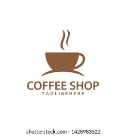 Coffee cup Logo Template vector icon design