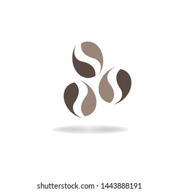 Coffee cup logo template vector icon design
