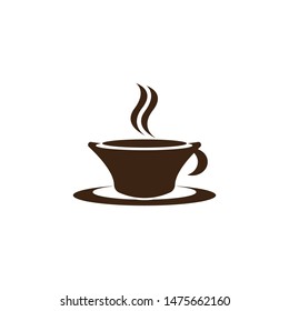 Coffee cup logo template vector icon design