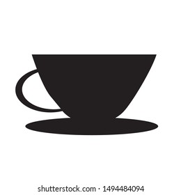 Coffee cup Logo Template vector icon design isolated on white background