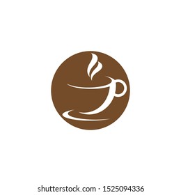 Coffee cup Logo Template vector icon design