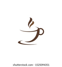 Coffee cup Logo Template vector icon design