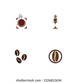 Coffee cup Logo Template vector icon design