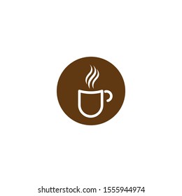 Coffee cup Logo Template vector icon design
