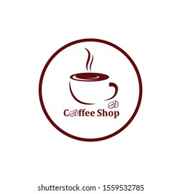 Coffee cup Logo Template vector icon design