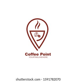 Coffee cup Logo Template vector icon design