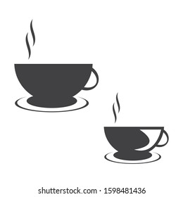 Coffee cup Logo Template vector icon design
