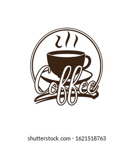 Coffee cup Logo Template vector icon design