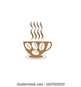 Coffee cup Logo Template vector icon design
