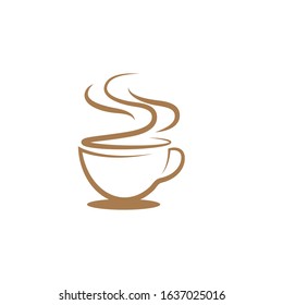 Coffee cup Logo Template vector icon design