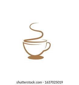 Coffee cup Logo Template vector icon design