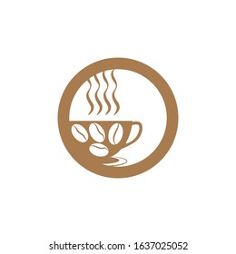 Coffee cup Logo Template vector icon design