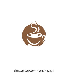 Coffee cup Logo Template vector icon design