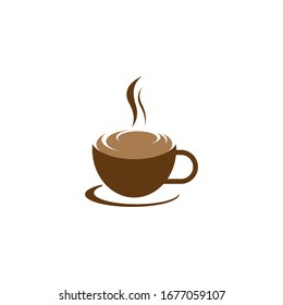 Coffee cup logo template vector icon  design