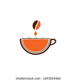 Coffee cup Logo Template vector icon design