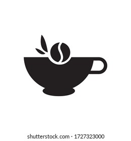 Coffee cup logo template vector icon design