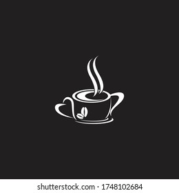 Coffee cup Logo Template vector icon design