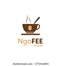 Coffee cup Logo Template vector icon design