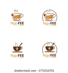 Coffee cup Logo Template vector icon design