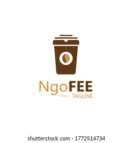 Coffee cup Logo Template vector icon design