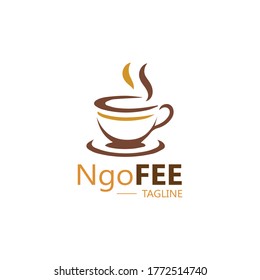 Coffee cup Logo Template vector icon design