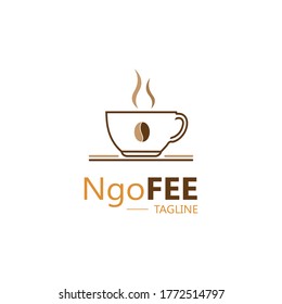 Coffee cup Logo Template vector icon design