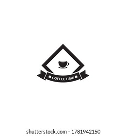 Coffee cup logo template vector icon design