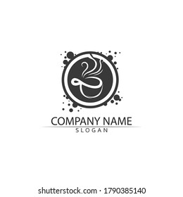 Coffee cup Logo Template vector icon design