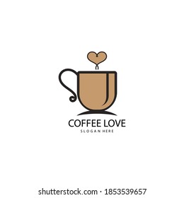 Coffee cup Logo Template vector icon design