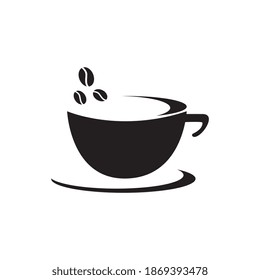 Coffee cup Logo Template vector icon design
