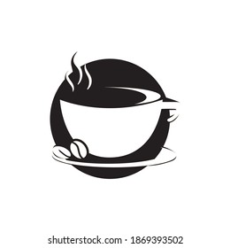 Coffee cup Logo Template vector icon design - Shutterstock ID 1869393502