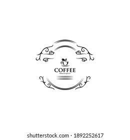 Coffee cup Logo Template vector icon design. Espresso. Black coffee icon. Vector