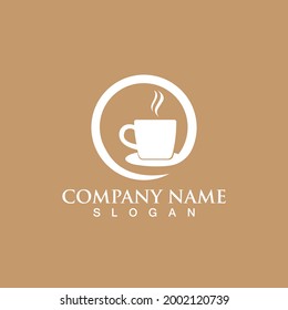 Coffee cup Logo Template vector icon design