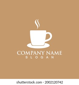 Coffee cup Logo Template vector icon design